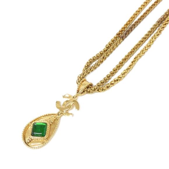 CHANEL Green Necklace - Picture 1 of 7